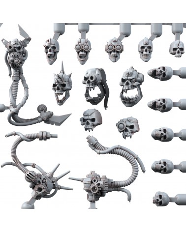 Death Heap Skulls and trophies