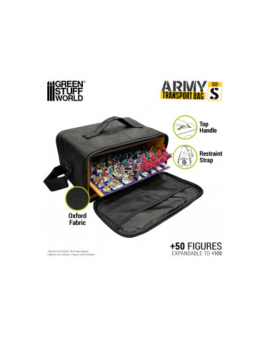 Army Transport Bag S / Mallette de transport pour les miniatures - S