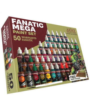 ARMY PAINTER - WARPAINT FANATIC MEGA PAINT SET