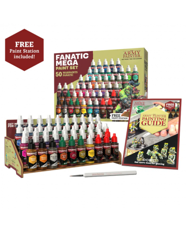 ARMY PAINTER - WARPAINT FANATIC MEGA PAINT SET