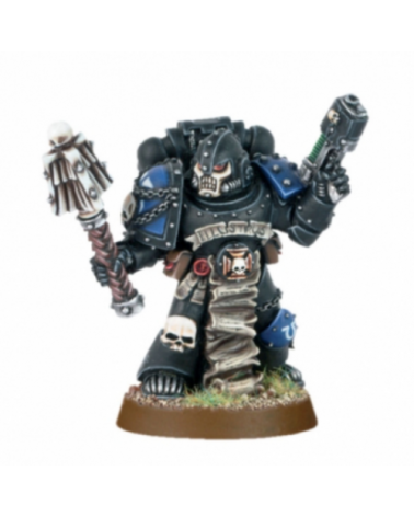 Chaplain with Plasma Pistol and Crozius