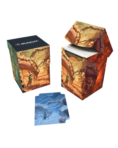 Bloomburrow 100+ Deck Box - Season Lands: Forest