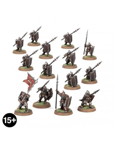 Iron Hills Dwarf Warriors with Spears Warband