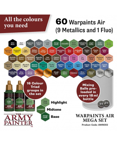 Warpaints Air Mega Set