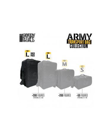 Army Transport Bag L / Sac de transport pour les miniatures - L