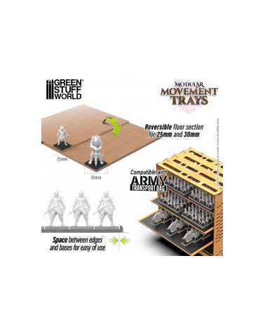 Modular Movement Trays / Plateaux de mouvement modulaires