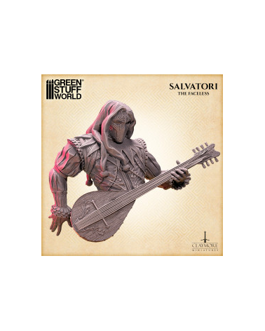 Bust - Claymore Miniatures - Salvatori The Faceless