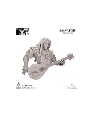 Bust - Claymore Miniatures - Salvatori The Faceless