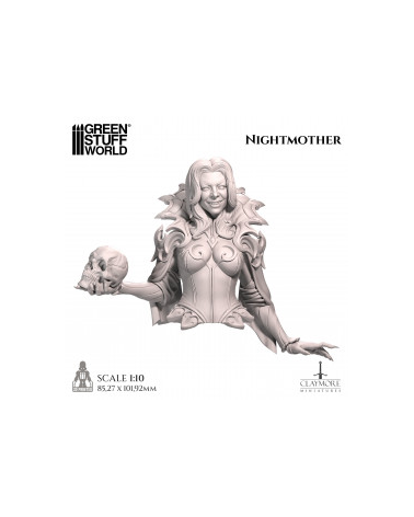 Bust - Claymore Miniatures - Nightmother