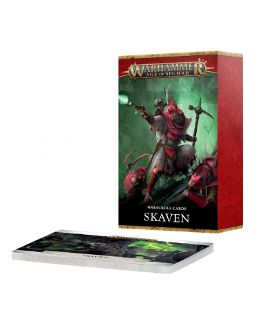 WARSCROLL CARDS: SKAVEN (ENG)