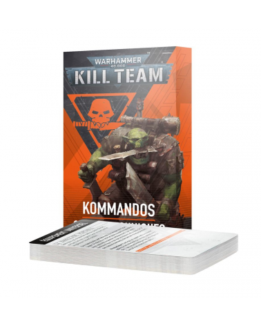 KT CARTES TECHNIQUES: KOMMANDOS (FRA) / Kill Team: Kommandos – Datacards