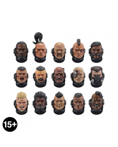 Legiones Astartes – Character Heads Upgrade Set 2