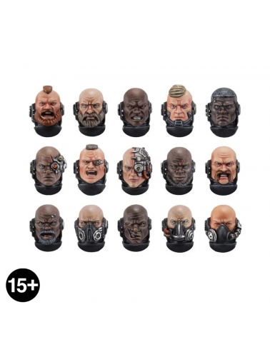 Legiones Astartes – Character Heads Upgrade Set 1