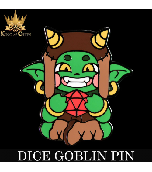 Dice Goblin (Enamel Pin)