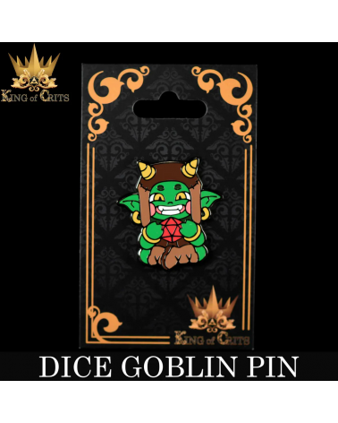 Dice Goblin (Enamel Pin)