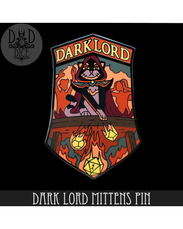 Dark Lord Mittens (Enamel Pin)