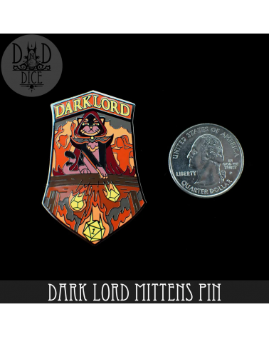 Dark Lord Mittens (Enamel Pin)