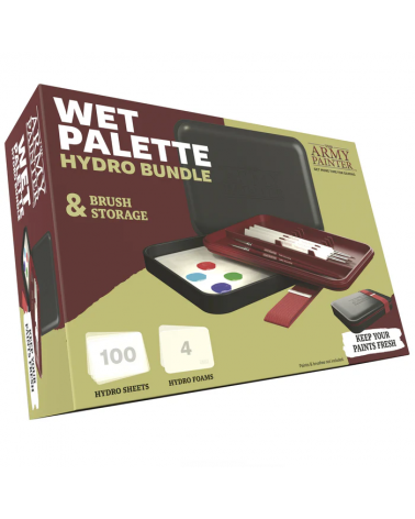 Palette humide Hydro Bundle  (4 mousses et 100 feuilles) / Wet Palette Hydro Bundle (4 foams and 100 hydro sheets)