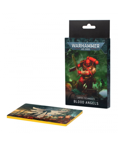 CARTES TECHNIQUES: BLOOD ANGELS FRANCAIS / Datasheet Cards: Blood Angels