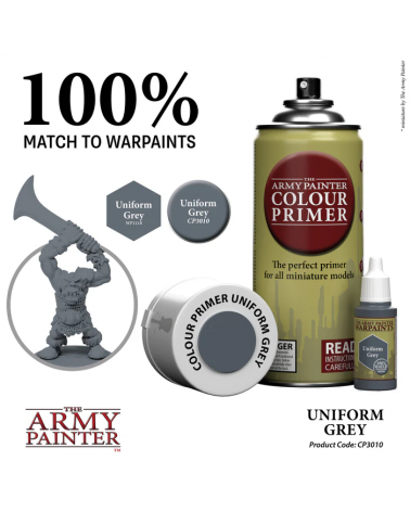 Colour Primer - Uniform Grey (400ml)