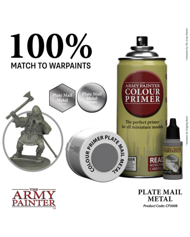 Colour Primer - Platemail Metal (400ml)