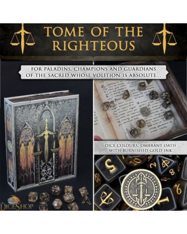 Tome of the Righteous (PALADIN) - Dice Tomes