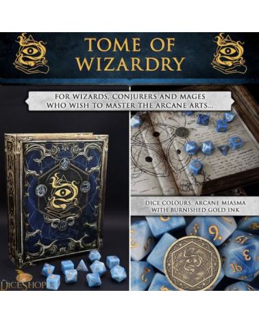 Tome Of Wizardry (Wizard) - Dice Tomes