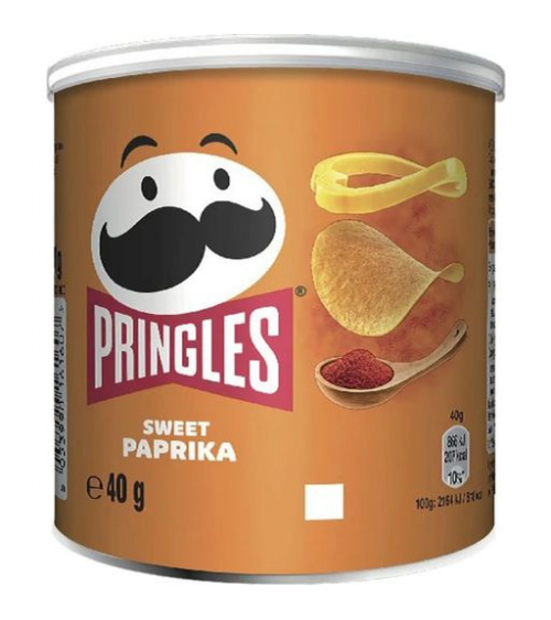 Pringles sweet paprika 40gr