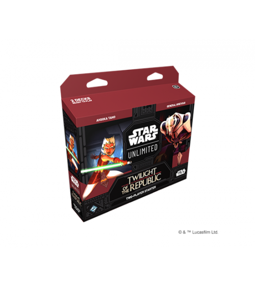 CREPUSCULE DE LA REPUBLIQUE - KIT STARTER 2 JOUEURS (FR) - Star Wars Unlimited