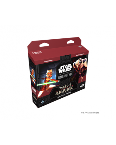 CREPUSCULE DE LA REPUBLIQUE - KIT STARTER 2 JOUEURS (FR) - Star Wars Unlimited