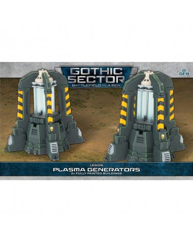 Gothic Sector: Plasma generator (fully painted)