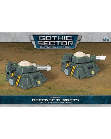 Gothic Sector: Defense turrets (fully painted)