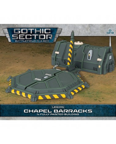 Gothic Sector: Chapel barracks (fully painted)