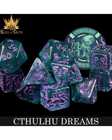 Cthulhu Dreams - 11 Dice Set