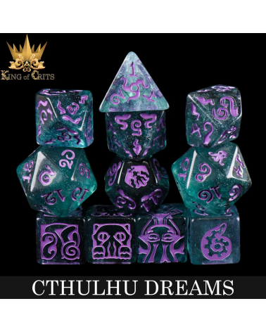 Cthulhu Dreams - 11 Dice Set