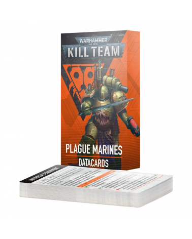 KILL TEAM DATACARDS: PLAGUE MARINES (ENG)