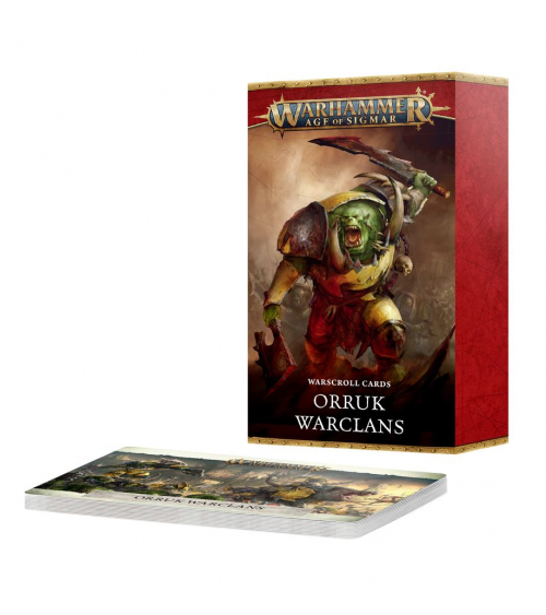 CARTES DE CHARTES: ORRUK WARCLANS (FRA)