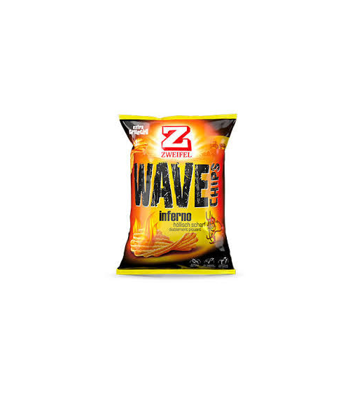 Zweifel wave chips inferno paprika 30gr