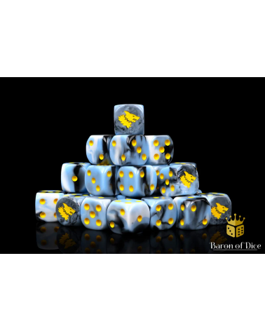 Snow Direwolf Dice