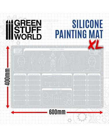 Silicone Painting Mat 600x400mm