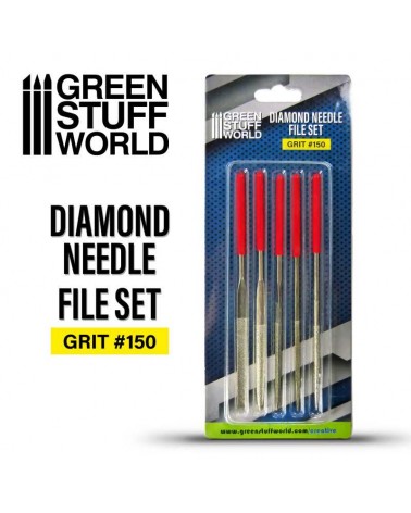 Diamond Needle Files Set - Grit 150