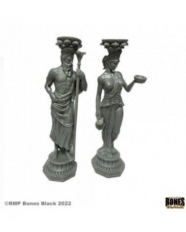 Greek Pillars (Zeus and Hera)